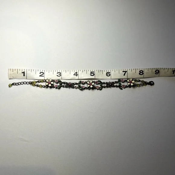 Vintage Nina Ricci Flower Bracelet - Picture 6 of 11
